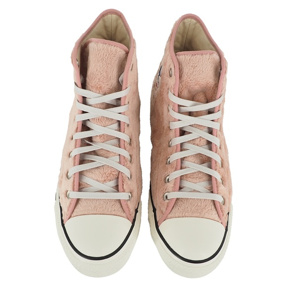 Converse Chuck Taylor All Star Hi Faux Fur "Fuzzy" Sneaker - Picture 5 of 10